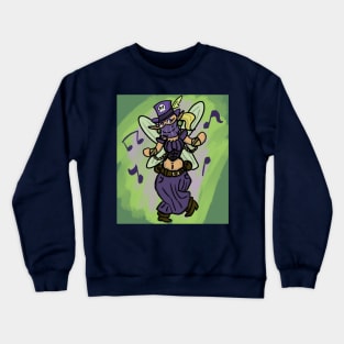 Tophat Fairy Bellydancer Crewneck Sweatshirt